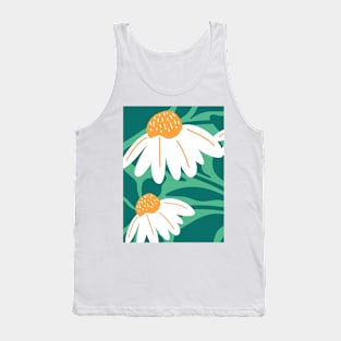 Flor Margarita Abstracta Tank Top